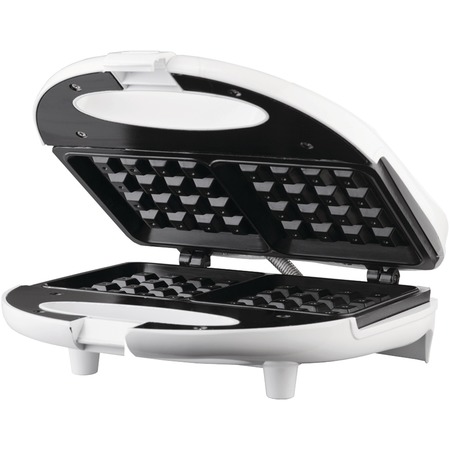BRENTWOOD APPLIANCES Nonstick Dual Waffle Maker (White) TS-242